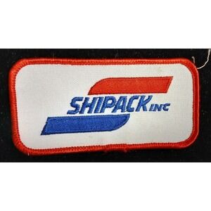 SHIPACK INC Embroidered Patch